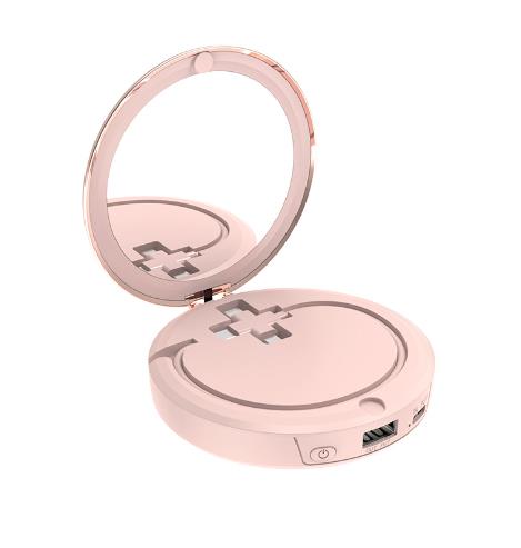 Cosmetic Mirror Charger Hand Warmer